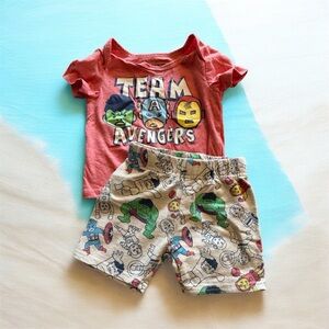Marvel Red Avengers Kids Outfit